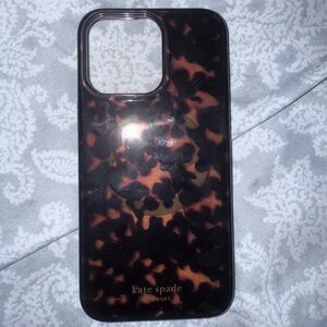 Kate Spade iPhone Cheetah Print Hard Phone Case | $9